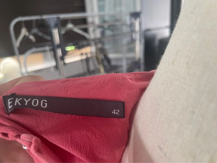Robe été  sans manche taille 42 marque ekyog - photo numéro 3