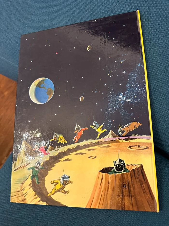 1966 livre ancien Caroline sur la Lune Grands albums Hachette Pierre Probst bd - photo numéro 2