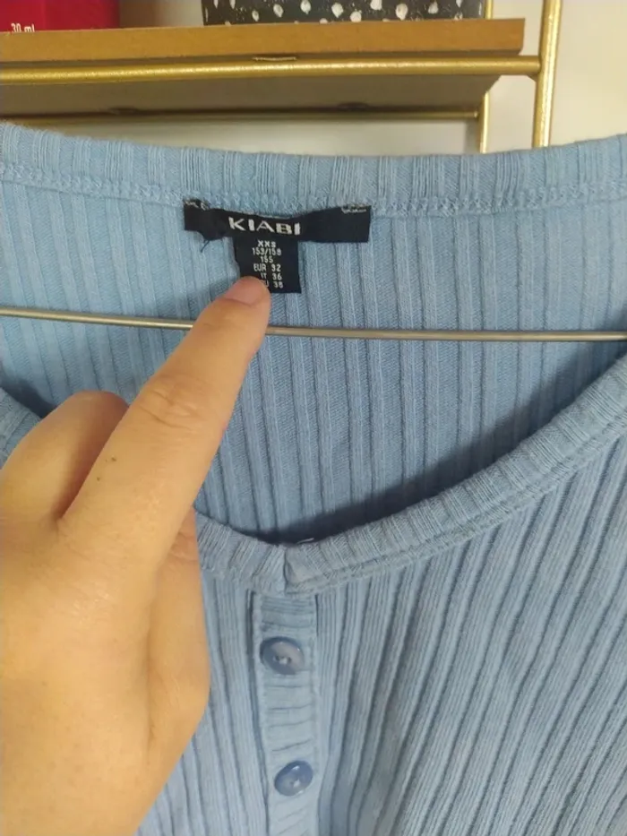Croq top XXS bleu Kiabi - photo numéro 4