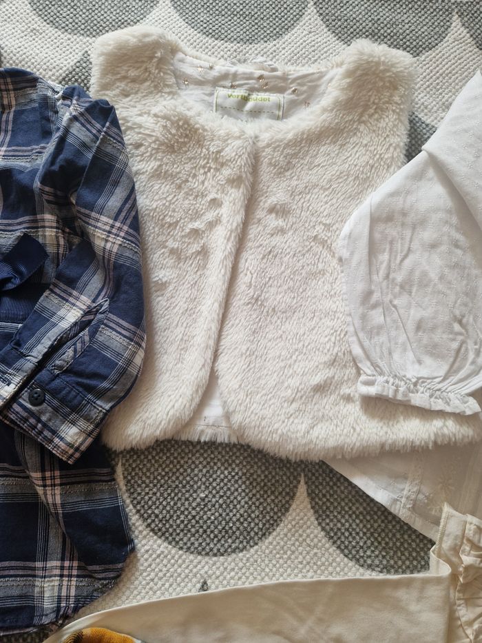 Lot robe et blouse 4ans fille - photo numéro 8