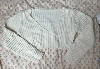 Lot 3 crop tops effet tricot XS - Neuf - Shein tendance