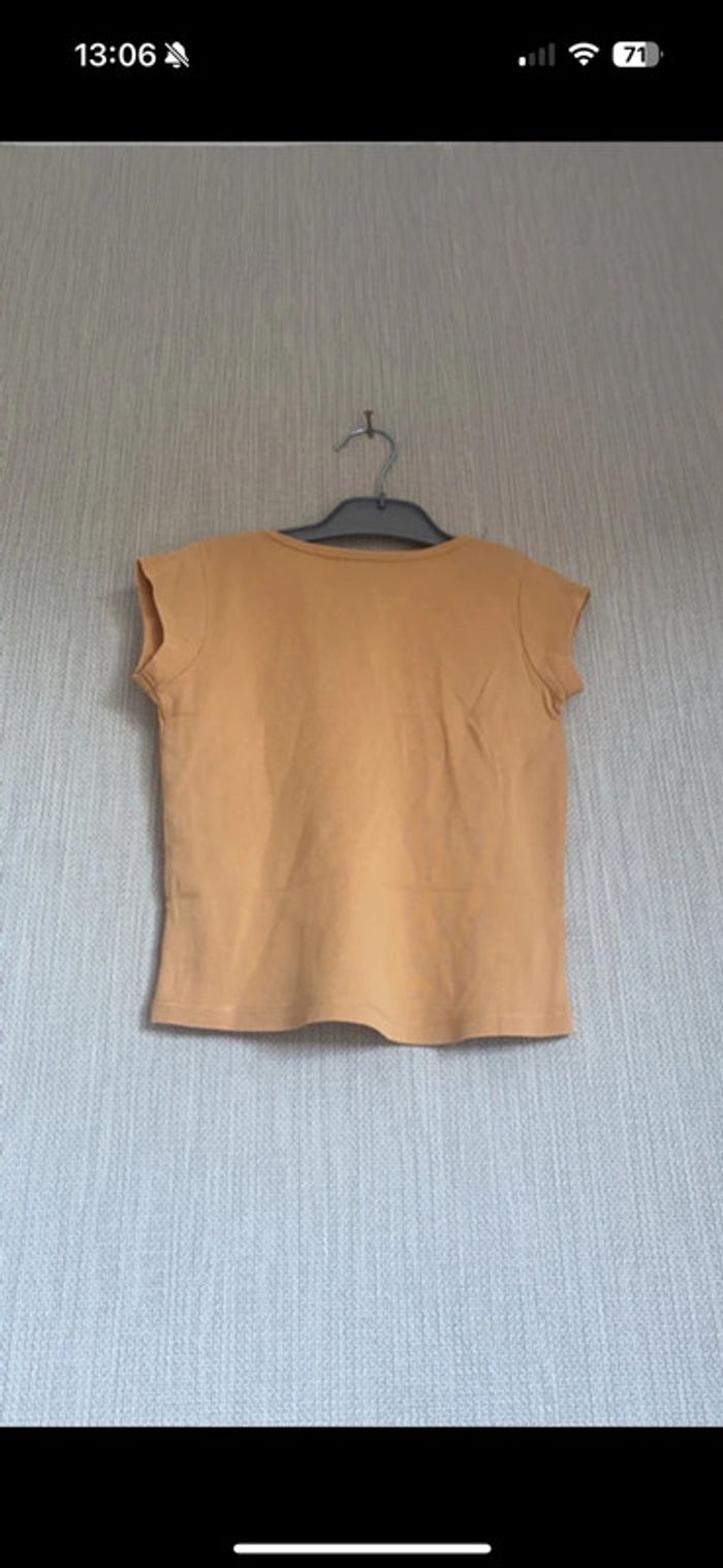 T-shirt orange sergent major 5 ans - photo numéro 2