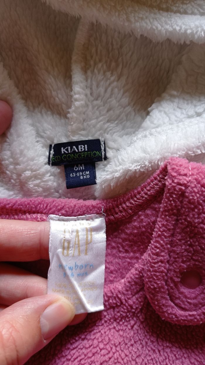 🦄 Lot 5 pyjamas hiver, 6 mois - photo numéro 7