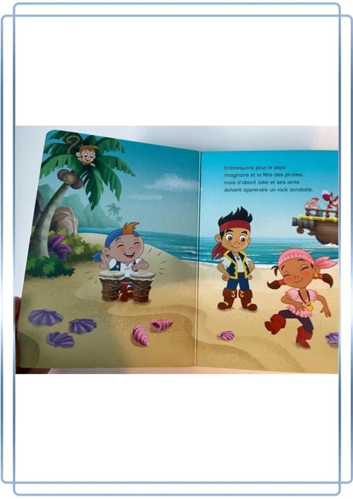 Livre leap frog jacks pirates du pays imaginaire - photo numéro 4