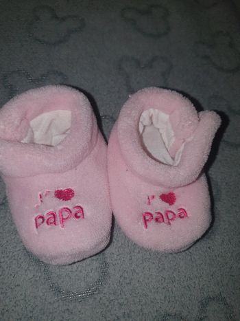 Chausson bebe fille