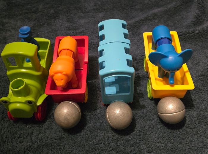🧲 SmartMax My First Animal Train – Jouet magnétique évolutif – Très bon état - photo numéro 3