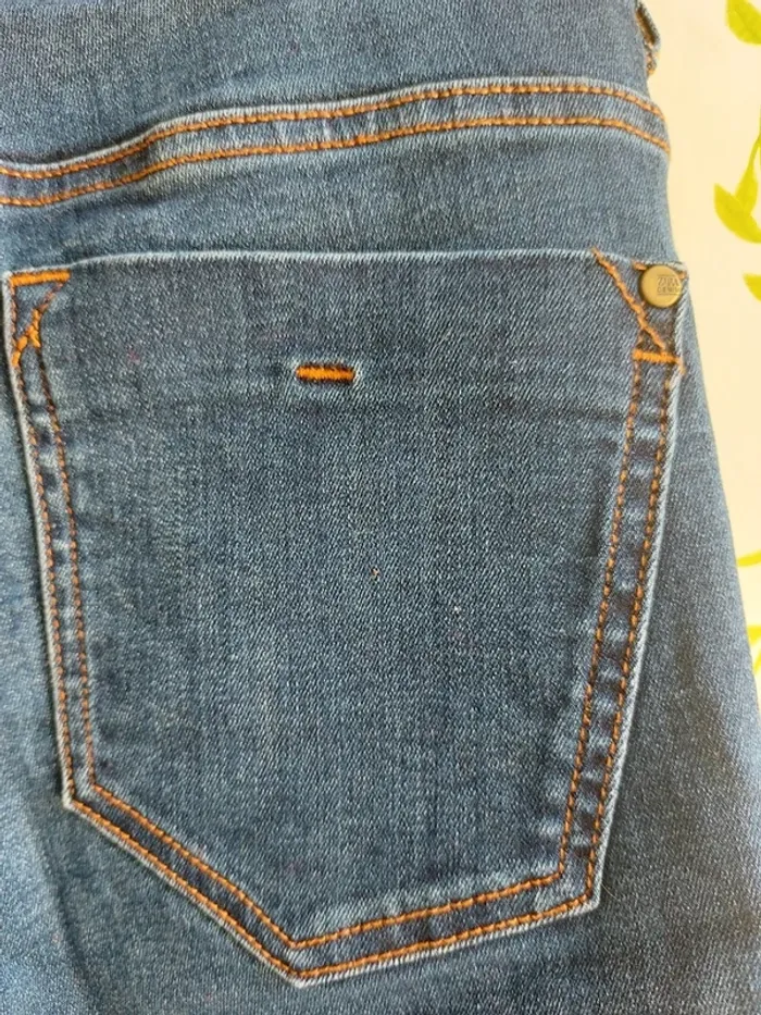 Jeans droit Zara – Taille 36 – Bleu – État : Excellent - photo numéro 5