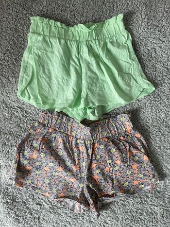 Lot de 2 shorts fille 8 ans - Kiabi