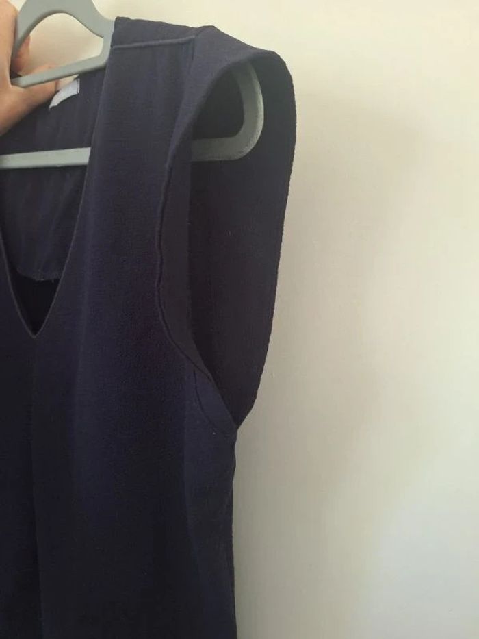 Blouse bleu marine taille 38 - photo numéro 3