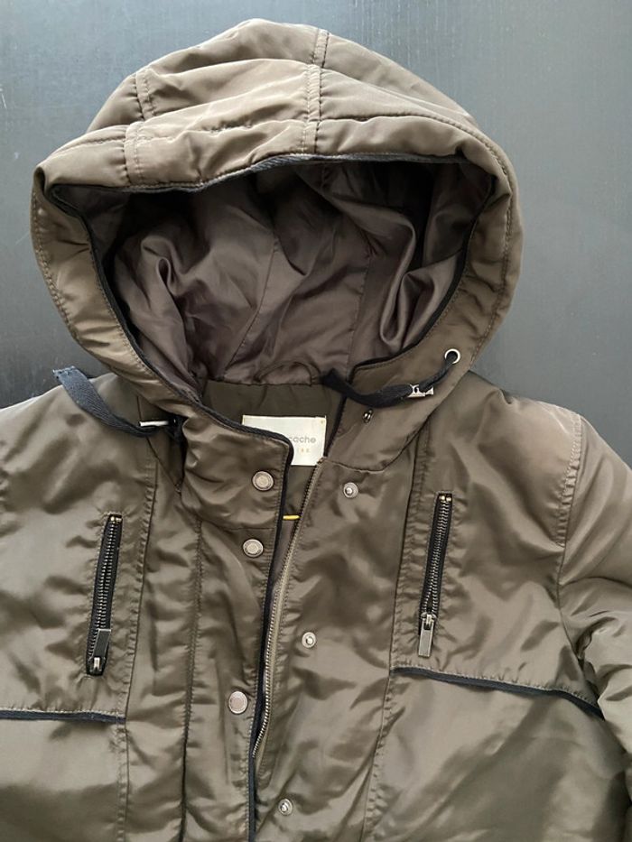 Veste d’hiver kaki / Taille 3 - photo numéro 7