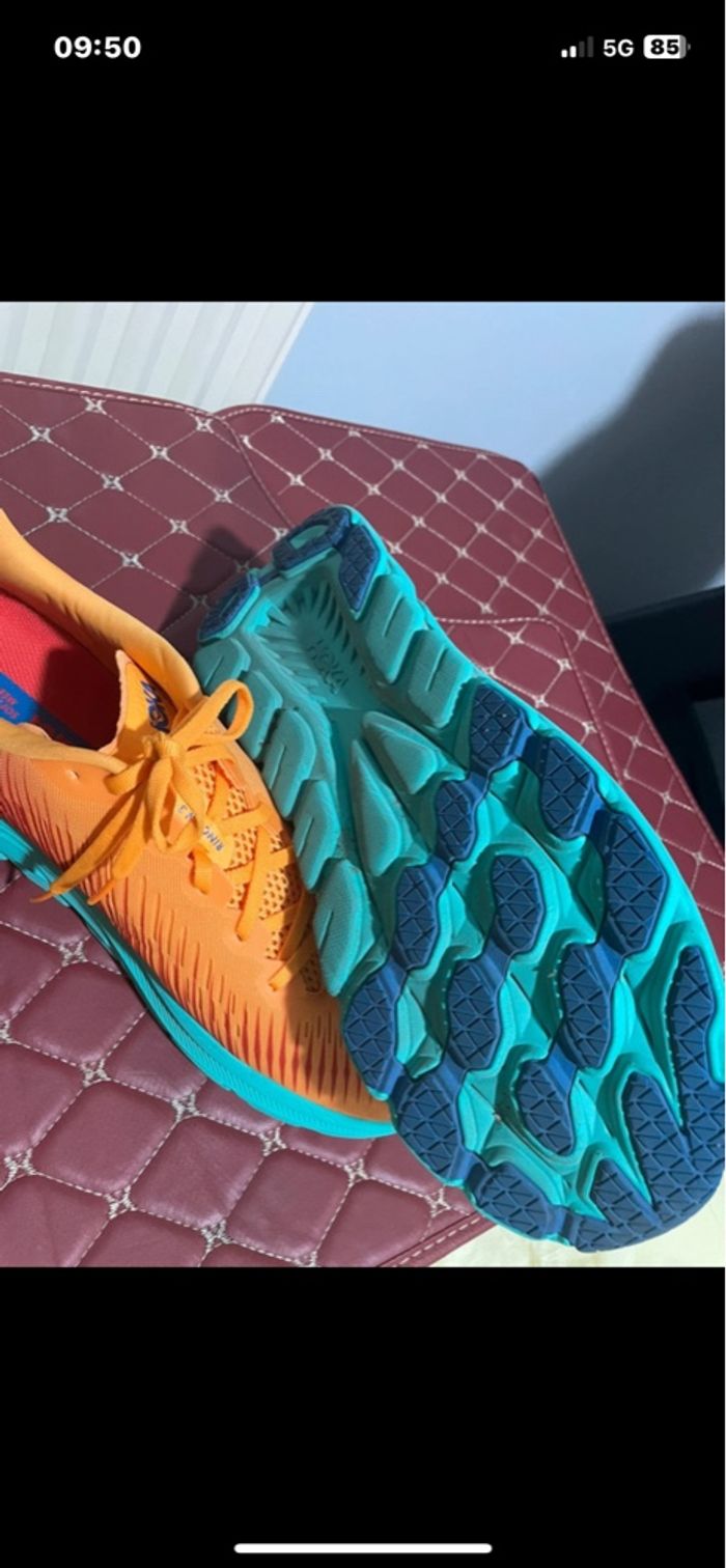 🚀 À Vendre : Chaussures de Running HOKA ONE ONE (Mach 5) - T. 48 EU - photo numéro 4