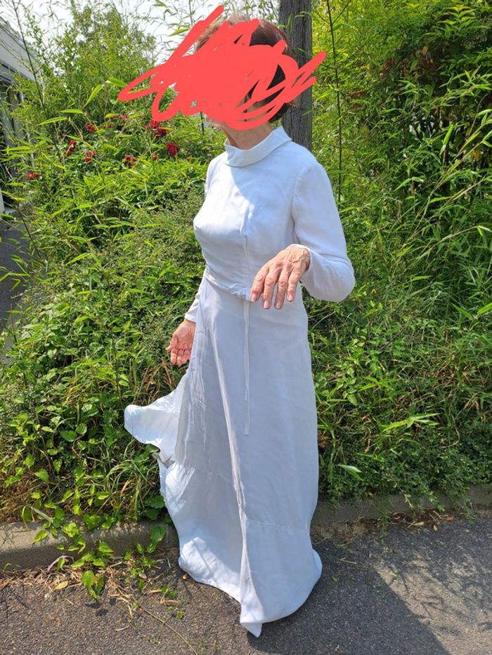 Robe mariée vintage simple - photo numéro 2