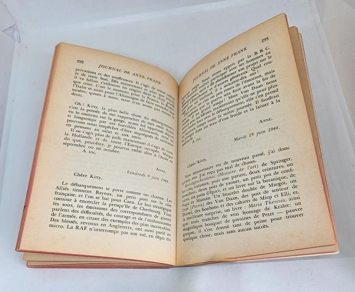 "Le journal de Anne Frank".
318 pages.
ISBN : 2.253.00127.9 - photo numéro 6
