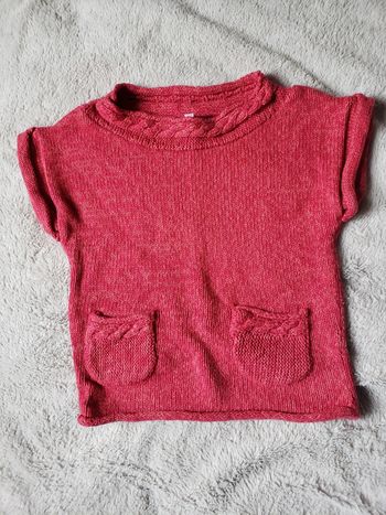 Pull manches courtes taille 6 ans