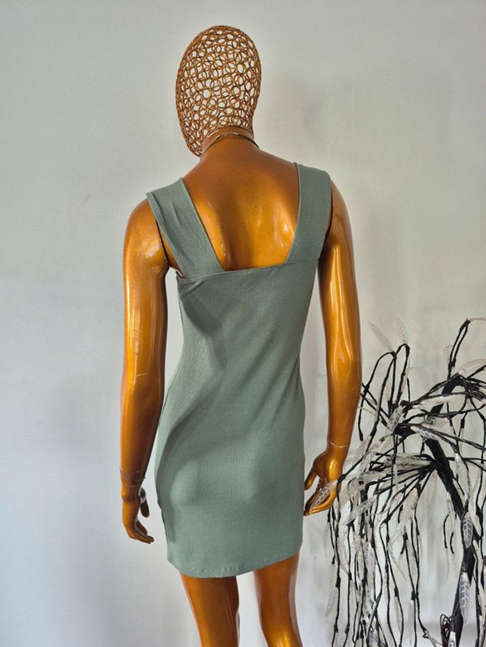 Robe Courte Femme Été Sauge Taille L/40 - photo numéro 2