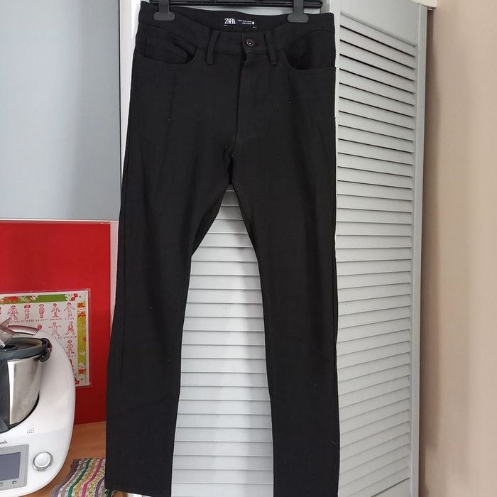 Pantalon habillé noir zara