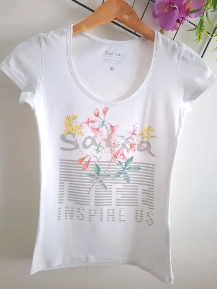 T-shirt Salsa / Taille XS - photo numéro 4