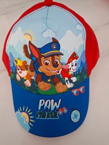 Casquette Pat Patrouille neuve taille 53 avec étiquette