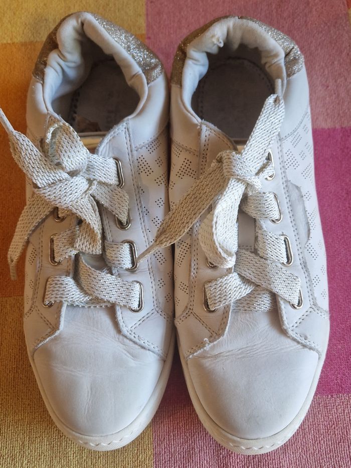 Lots de deux paires de basket palladium et tamaris
