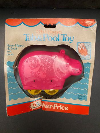 pas d envoie avec homerr fisher price 1978 henry  hippo