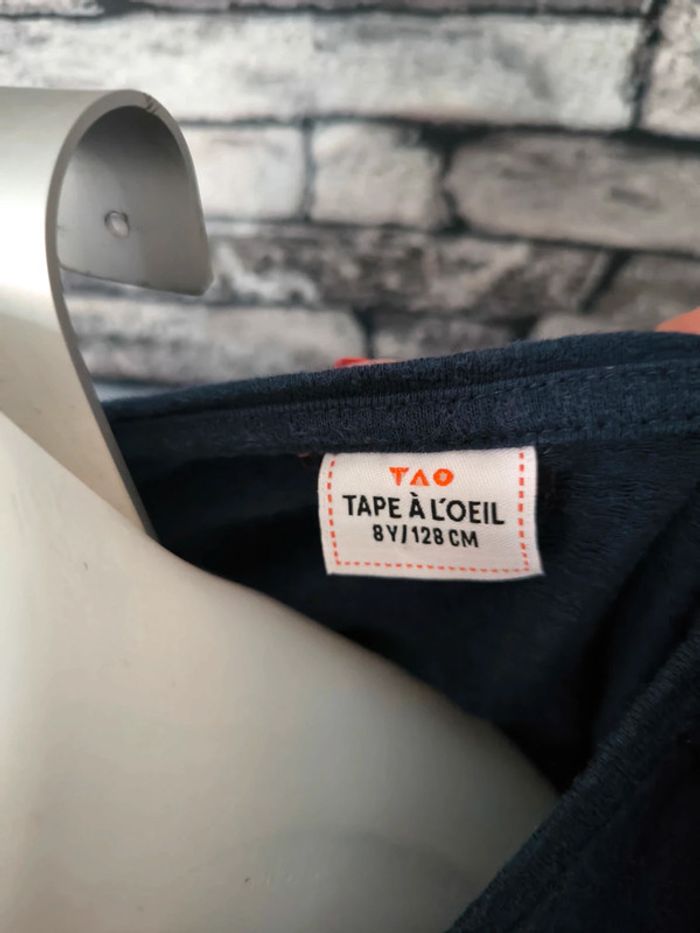 💙 Joli pull fin TAO use your voice taille 8 ans 💙 - photo numéro 4