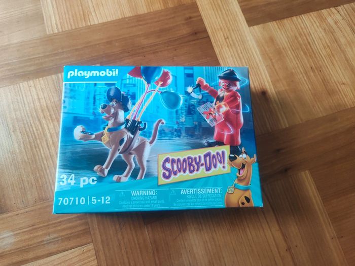 Playmobil 70710 Scooby-DOO avec fantôme du Clown- Scooby-Doo