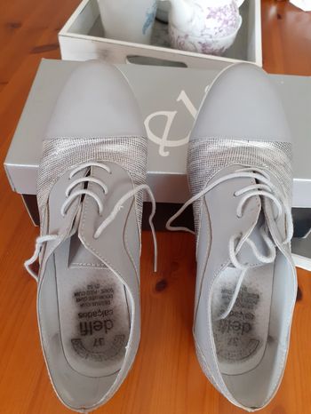 Chaussures cuir femme à lacets