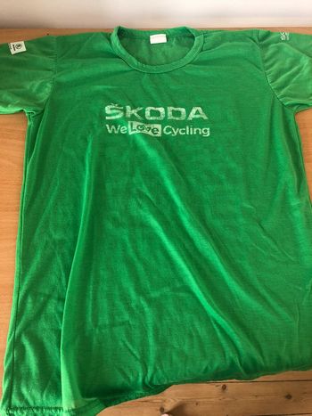 Tee shirt Skoda collection tout de France