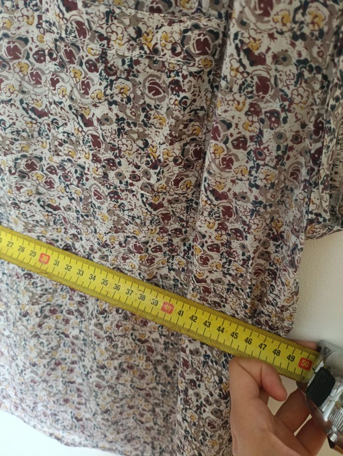 Blouse fleurie col tunisien – GÉMO Casual - photo numéro 5