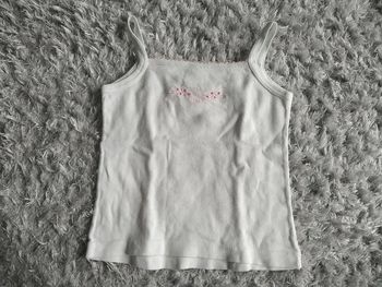 Maillot de corps à bretelles 2 ans