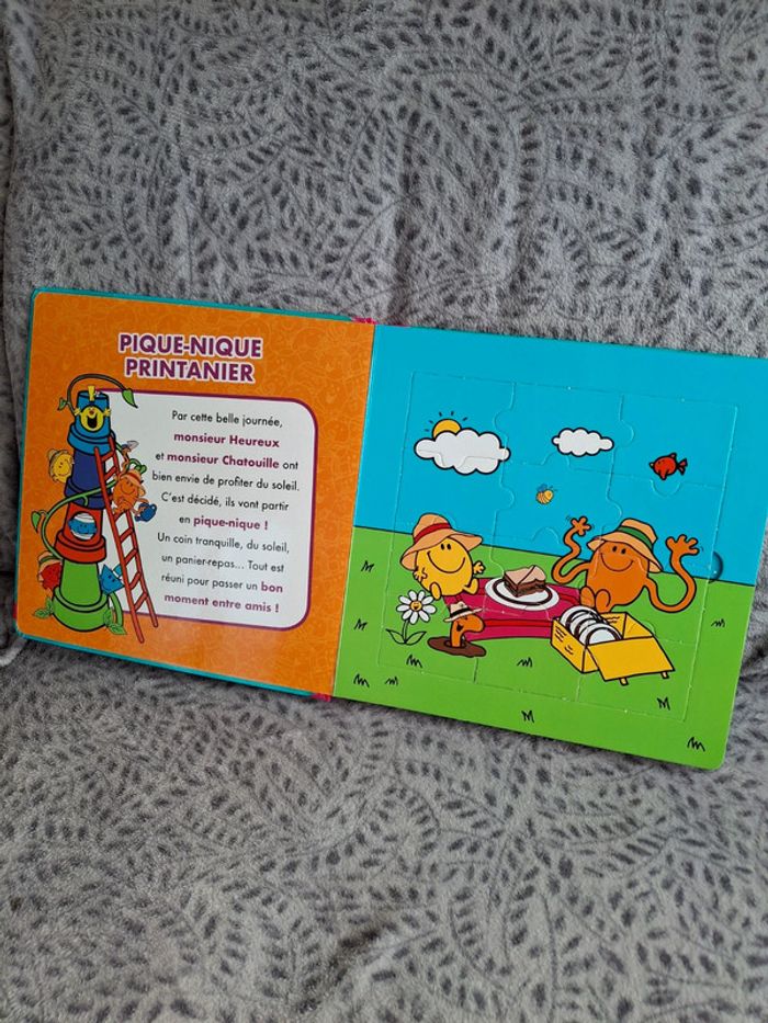 Livre puzzles monsieur madame - photo numéro 2