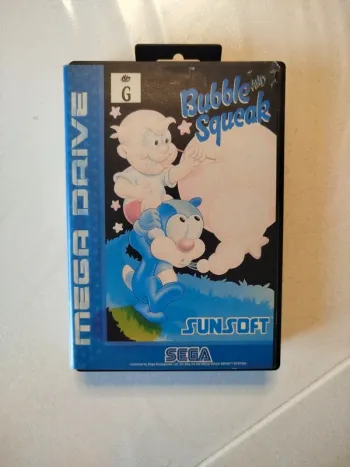 Mega drive sega bubble and squeak Genesis