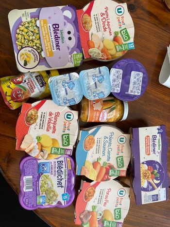 Lot alimentation bébé plats complet repas