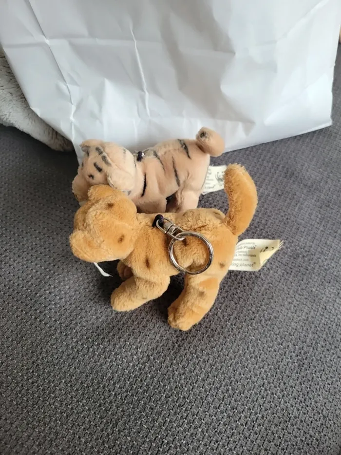 Portes clés peluches WWF - photo numéro 2