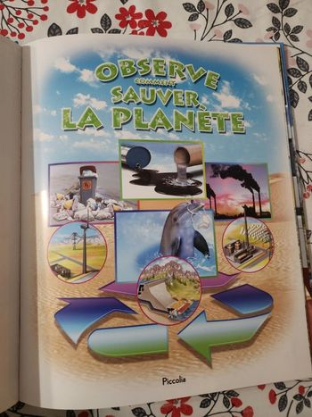 Livre sauvons la planète 