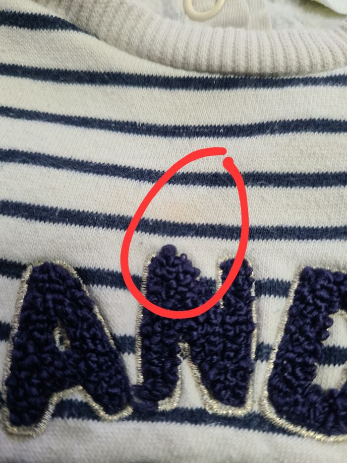 Pull TAO marinière bande de copines 86cm 23mois - photo numéro 6