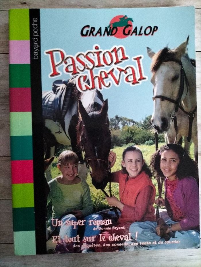 Livre enfant Grand Galop Passion cheval