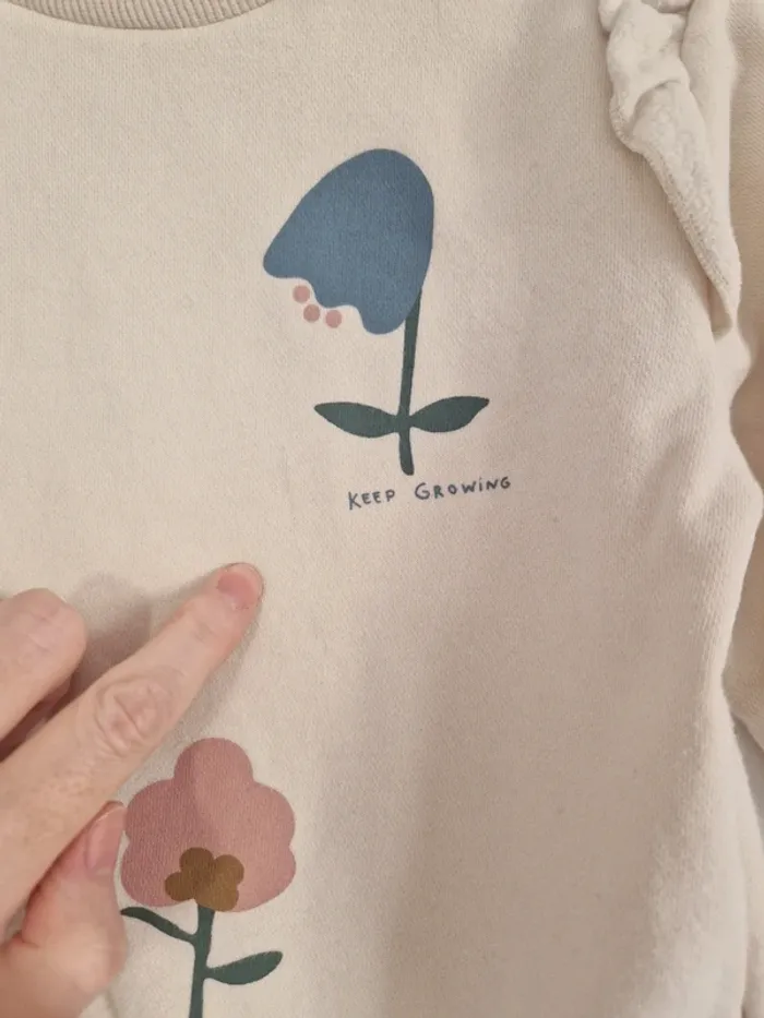 Sweat bébé H&M 18 à 24 mois - photo numéro 2