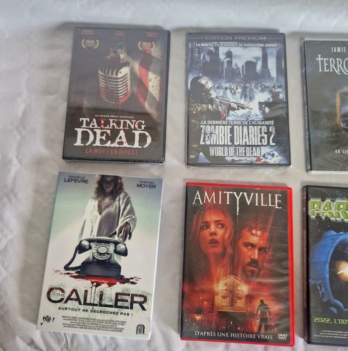 Lot de 10 dvd film horreur - photo numéro 2