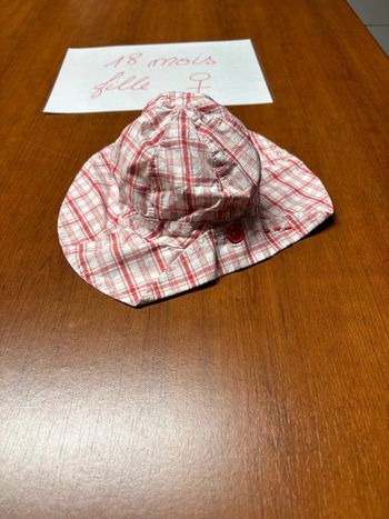 Chapeau à carreaux