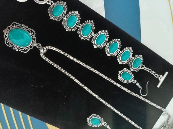 Parure turquoise - photo numéro 3