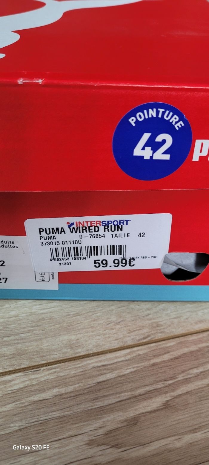 Basket Puma Wired Run taille 42 Intersport - photo numéro 7