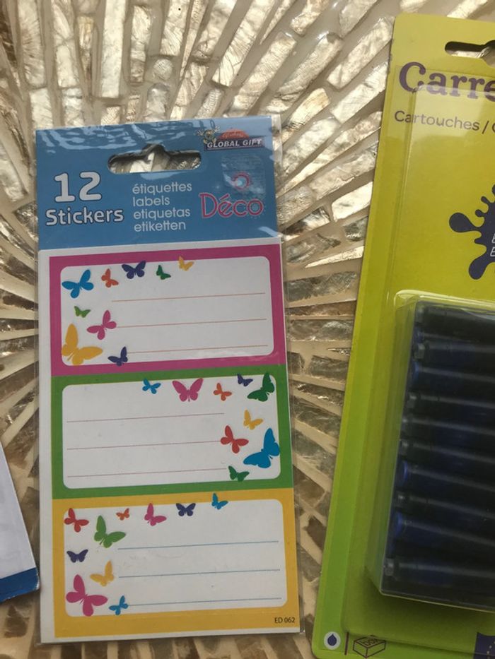 Lot fournitures scolaires neuves - photo numéro 3