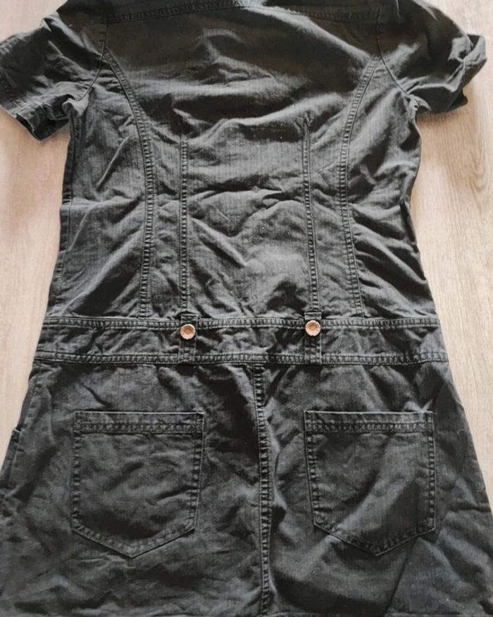 Robe en jeans Disset taille L en excellent état noire - photo numéro 4