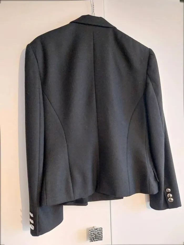 Veste noire en laine Daniel D T38/40 - photo numéro 11