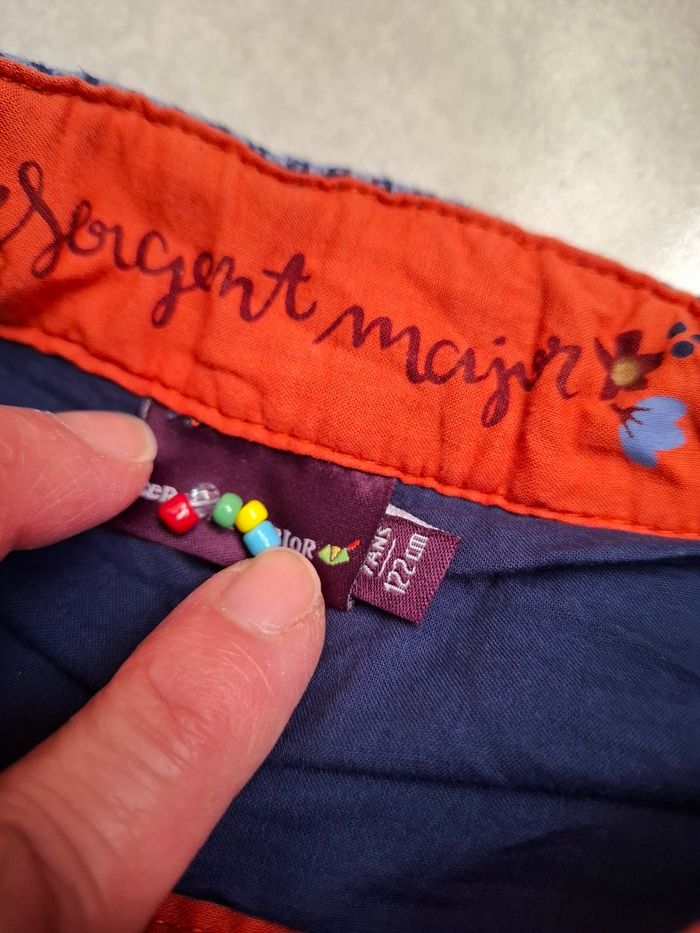 Jupe sergent major 7 ans - photo numéro 3