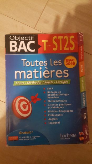 Livrr aide terminale ST2S