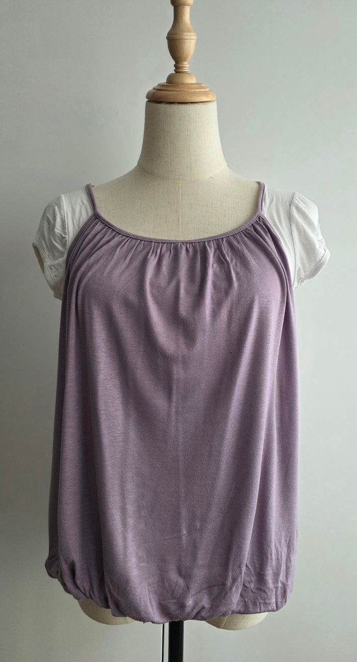 T-shirt 2 en 1, taille 2