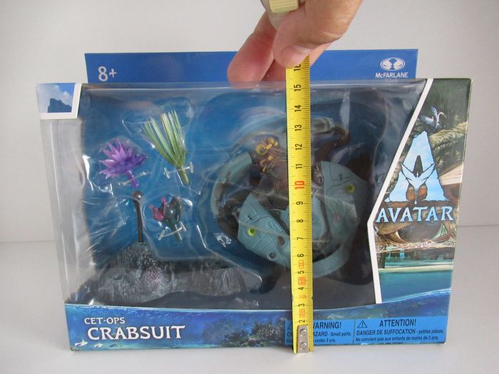 Avatar La Voie de L'eau Figurines Deluxe Medium Cet-Ops Crabsuit - photo numéro 7