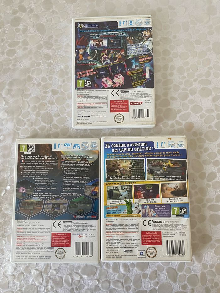 Lot  de 3 jeux pour Wii - photo numéro 2